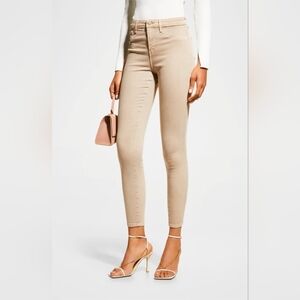 L'AGENCE New $245 Retail Margot Stretch Denim